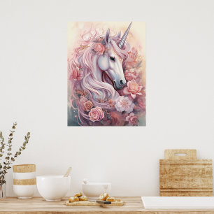 Poster Belle licorne