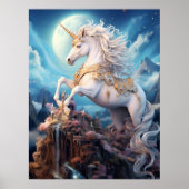 Poster Belle licorne (Devant)