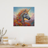 Poster Belle licorne (Cuisine)