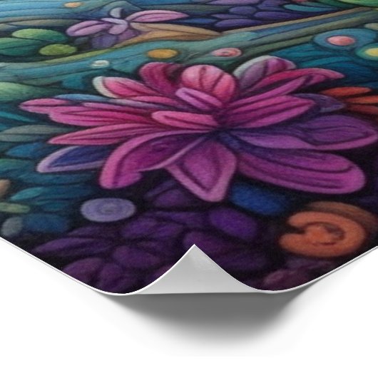 Poster Belle licorne (Coin)