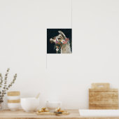 Poster Belle Llama (Cuisine)