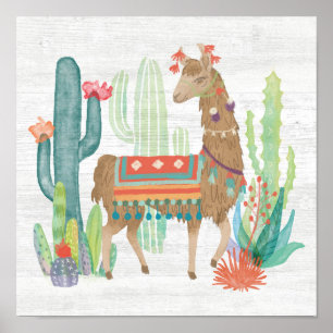 Poster Belle Llamas III