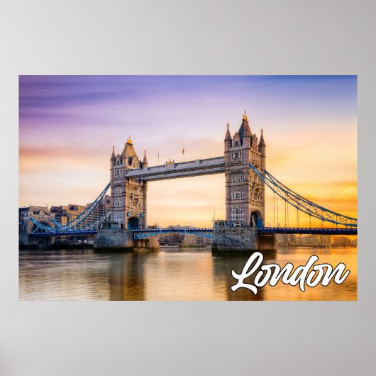 Poster Belle Londres, Angleterre, Royaume-Uni (Devant)