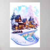 Poster Belle maison | Art AI (Devant)