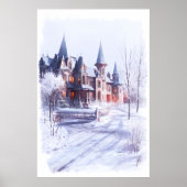 Poster Belle maison unique | Art AI (Devant)