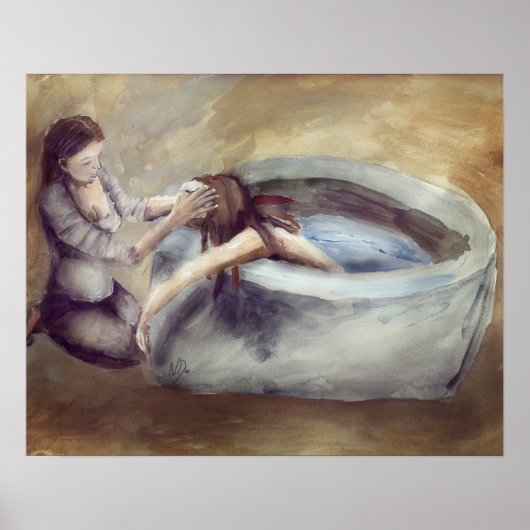 Poster Belle maternité - Soutien féminin (Devant)