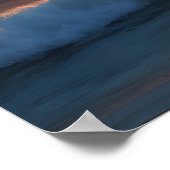 Poster Belle mer au coucher du soleil (Coin)