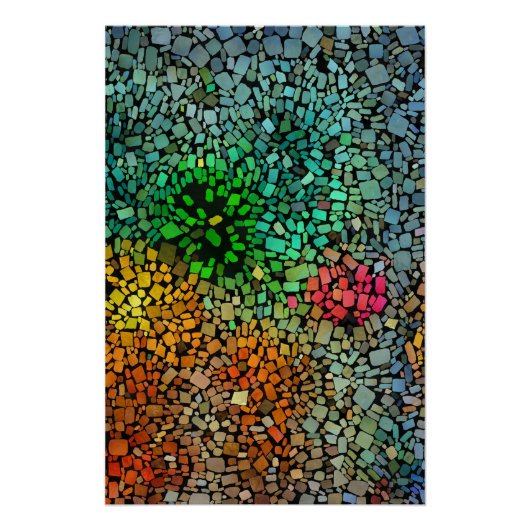 Poster Belle mosaïque (Devant)
