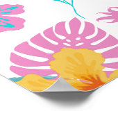 Poster Belle Motivation ananas Inspirer (Coin)