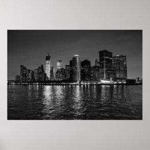 Poster Belle New York City Manhattan Skyline