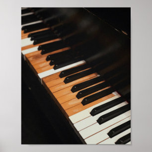Poster Belle oeuvre de piano