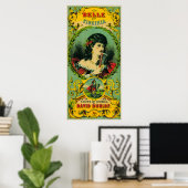 Poster Belle of Virginia Tobacco LabelPetersburg, VA (Bureau à domicile)