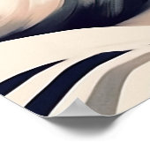 Poster Belle Parisienne en Lunettes de soleil rouges (Coin)