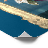 Poster Belle Peinture Ange Gardienne (Coin)