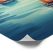 Poster Belle Place Ha Long Bay Vietnam Travel (Coin)