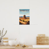 Poster Belle Place Monument Valley USA Travel (Cuisine)
