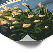 Poster Belle Place Okavango Delta Botswana Travel (Coin)