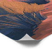 Poster Belle Place Sossusvle Namibie Travel (Coin)