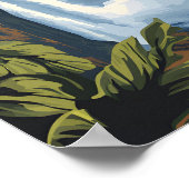 Poster Belle Place Victoria Falls Zimbabwe Travel (Coin)