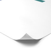 Poster Belle plage de Californie (Coin)