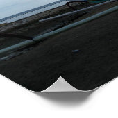 Poster Belle plage de Sanur, Bali - Indonésie (Coin)