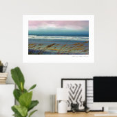 Poster Belle plage et l'océan Photographie par srf (Bureau à domicile)