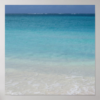 Poster Belle Plage | Photo de Turks et Caicos