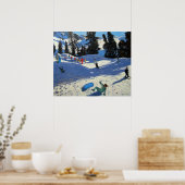 Poster Belle Plagne (Cuisine)
