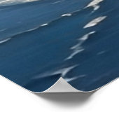 Poster Belle Pleine lune Ocean Art (Coin)