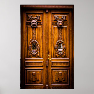 POSTER BELLE PORTE VINTAGE