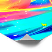 Poster Belle princesse galactique (Coin)