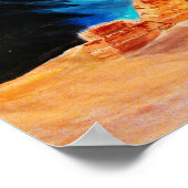 Poster Belle Pyramides égyptiennes Peinture acrylique (Coin)