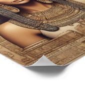 Poster Belle reine égyptienne (Coin)