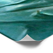 Poster Belle robe vintage Lady Green (Coin)