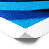 Poster Belle rose bleue (Coin)