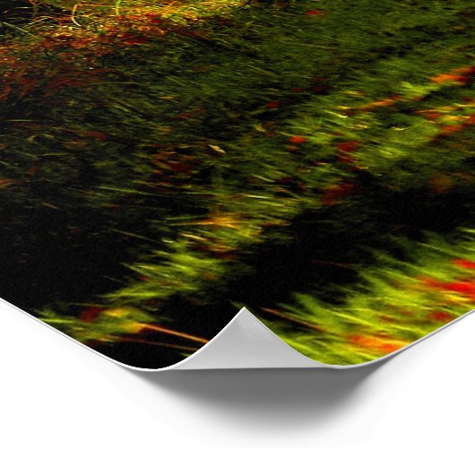 Poster Belle route Forest Path (Coin)