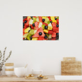 Poster Belle salade de fruits (Cuisine)
