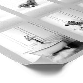 Poster Belle salle de bain Animaux dans Baignoire (Coin)