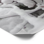 Poster Belle scène d'hiver (Coin)