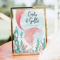 Belle Sirène Fille Anniversaire Cartes et Cadeaux