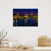 Poster Belle Skyline Paris France (Cuisine)
