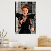 Poster Belle Sorcière (Cuisine)