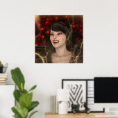 Poster Belle Sorcière (Bureau à domicile)