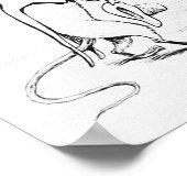 Poster Belle souris de nuit (Coin)