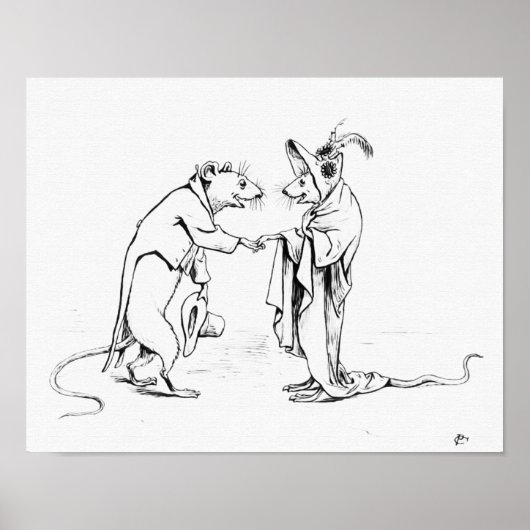 Poster Belle souris de nuit (Devant)