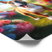 Poster Belle Taureau Miniature Terrier (Coin)