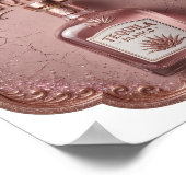 Poster Belle TEQUILA REQUIS en or (Coin)