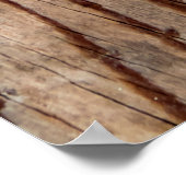 Poster Belle texture en bois ou fond abstrait, gr (Coin)