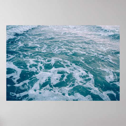 Poster Belle vague de marbre de mer texturehipster, backg (Devant)