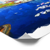 Poster Belle Vancouver Canada City View (Coin)